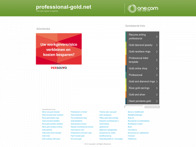 professional-gold.net snapshot