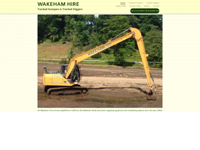 wakehamhire.co.uk snapshot