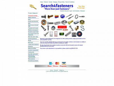 search4fasteners.com snapshot