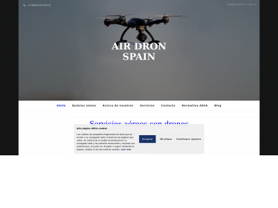 www.airdron.com.es snapshot