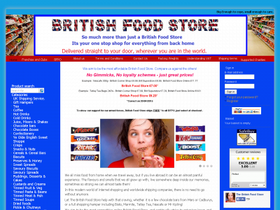 britishfoodstore.co.uk snapshot