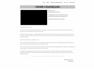 fishercounseling.com snapshot