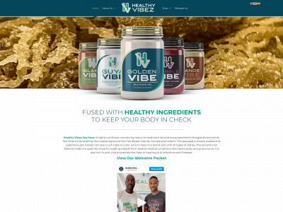 healthy-vibez.com snapshot