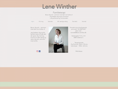 lene-winther.dk snapshot