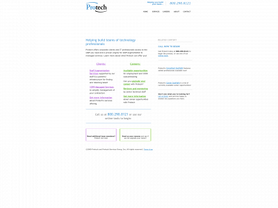 protech.com snapshot