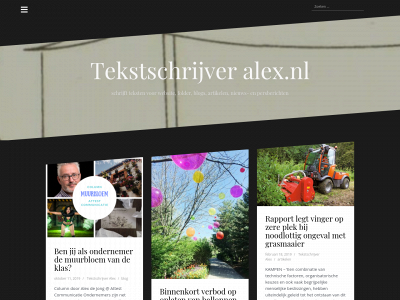 tekstschrijveralex.nl snapshot