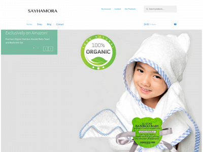sayhamora.com snapshot