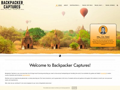 backpackercaptures.com snapshot