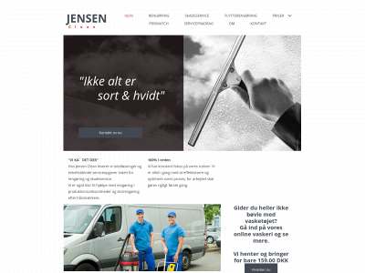 jensen-clean.dk snapshot