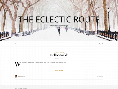 eclecticroute.com snapshot
