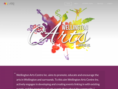 www.wellingtonarts.org.au snapshot