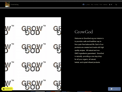 www.growgod.org snapshot
