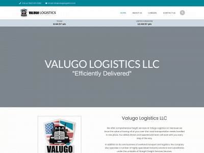 valugologistics.com snapshot