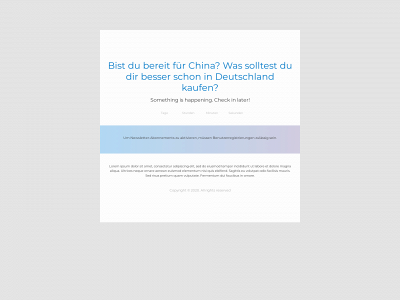 must-have-for-china.de snapshot