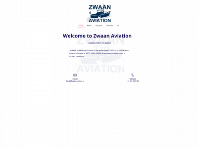 zwaan-aviation.nl snapshot