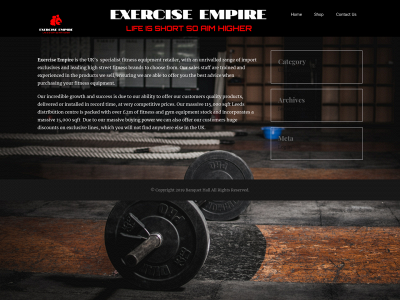 exerciseempire.co.uk snapshot