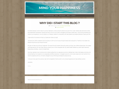 mind-your-happiness.com snapshot
