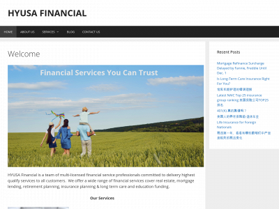 hyusafinancial.com snapshot