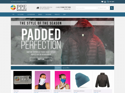 ppeworkwear.com snapshot