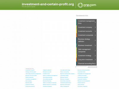 investment-and-certain-profit.org snapshot