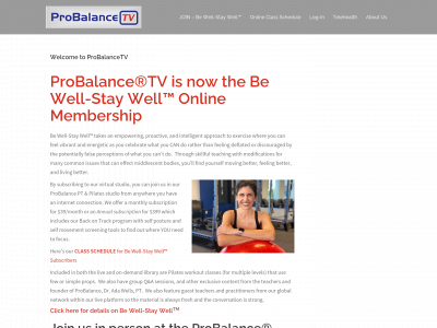 probalance.tv snapshot