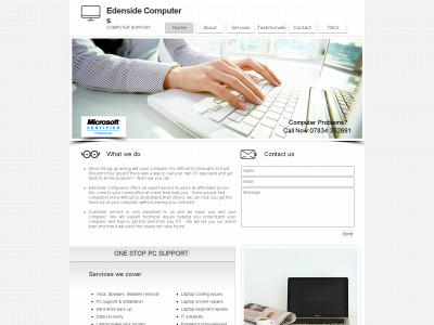 edensidecomputers.com snapshot