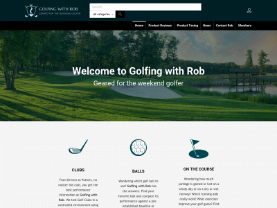 golfingwithrob.com snapshot