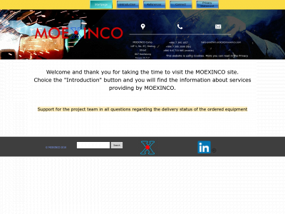 moexinco.com snapshot