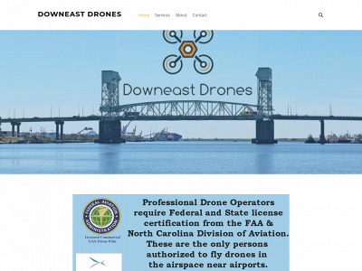 downeastdrones.com snapshot