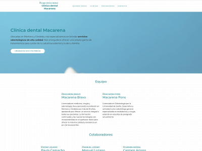 www.dentalmacarena.com snapshot