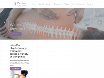 revivephysiotherapy.co.uk snapshot