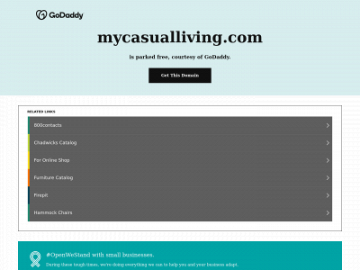 mycasualliving.com snapshot