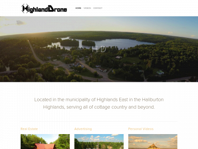 highlanddrone.com snapshot