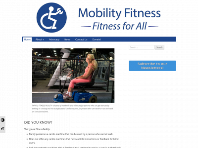 mobilityfitness.org snapshot
