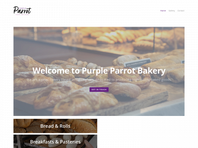 purpleparrotbakery.co.uk snapshot
