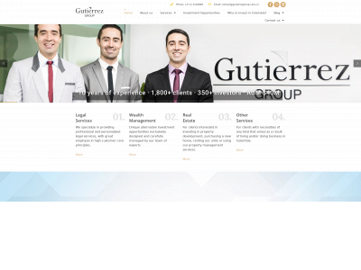 gutierrezgroup.com.co snapshot