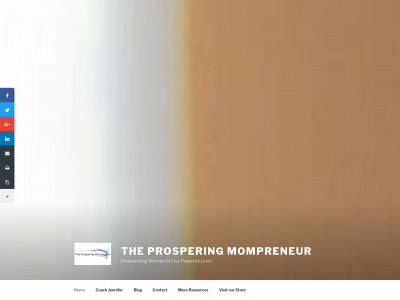 theprosperingmompreneur.com snapshot