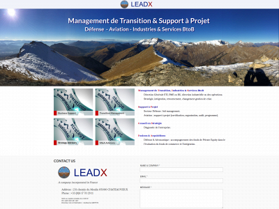 leadx.fr snapshot
