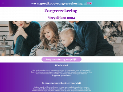 goedkoop-zorgverzekering.nl snapshot