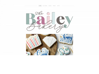 www.thebaileybakery.com snapshot