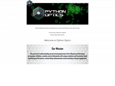 pythonoptics.com snapshot