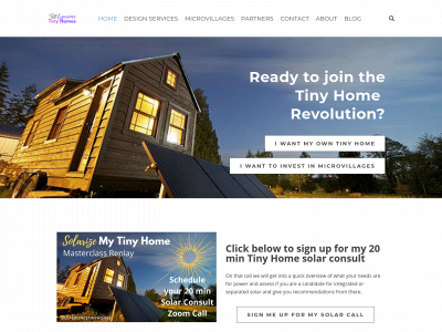 www.experiencetinyhomes.org snapshot