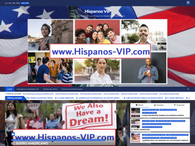 hispanos-vip.com snapshot
