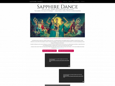 sapphiredance.com.au snapshot