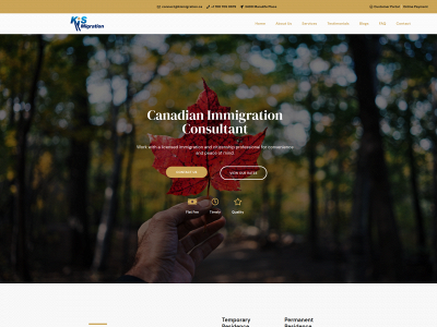 kismigration.ca snapshot