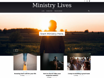 ministrylives.com snapshot