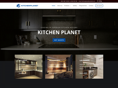 kitchenplanet.com.au snapshot