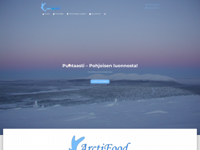 arctifood.fi snapshot