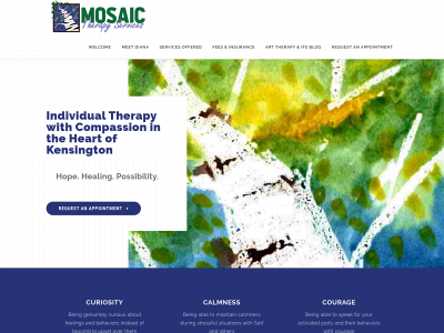 mosaictherapyservices.com snapshot
