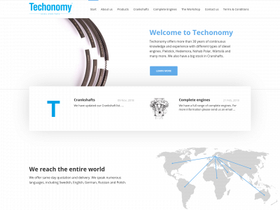 techonomydiesel.com snapshot